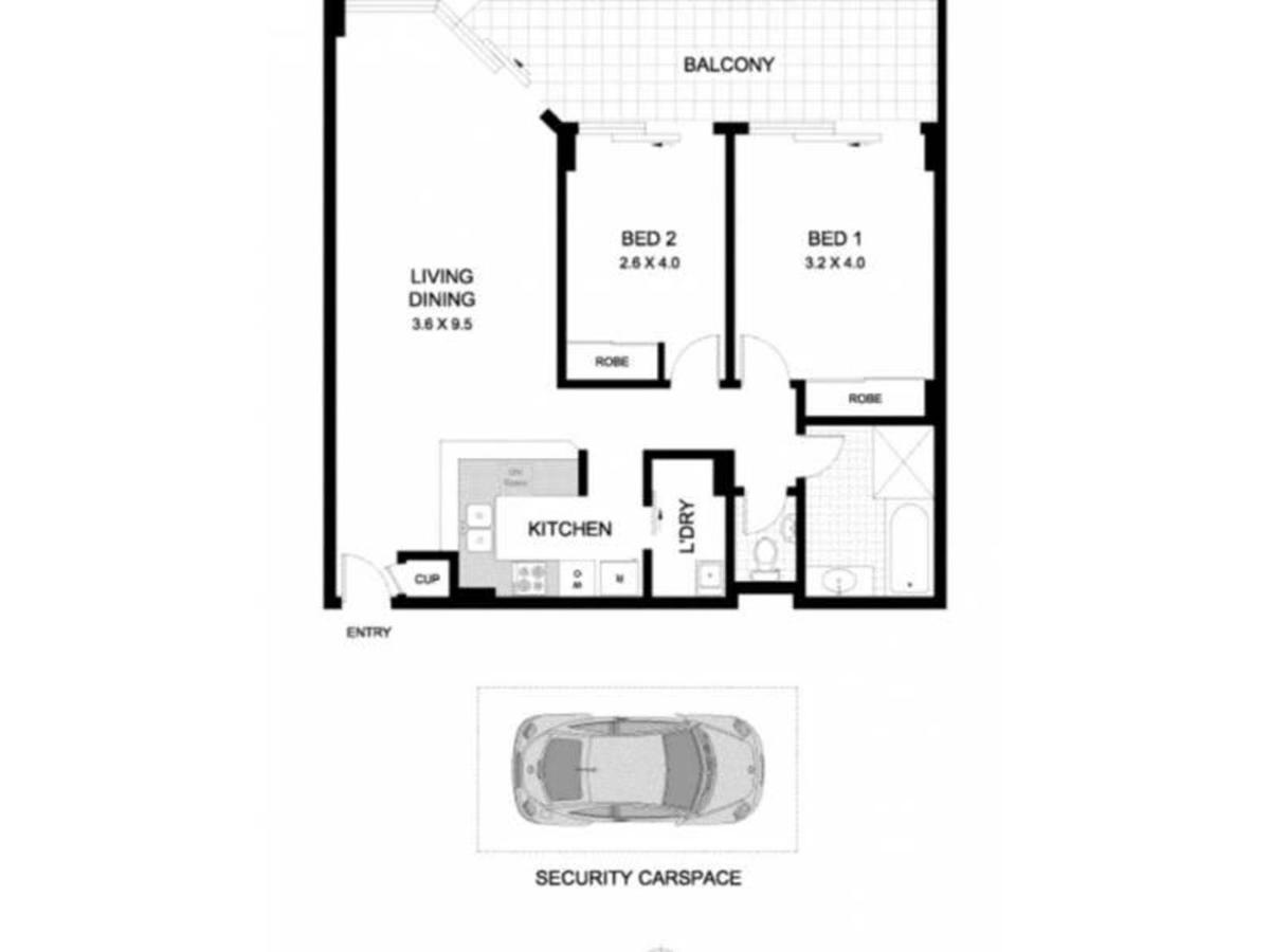 Accommodation Sydney - Kent Street Sydney Cbd Top Floor 2 Bedroom Apartment With Balcony Bagian luar foto